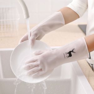 Găng Tay Cao Su Siêu Dai Rửa Bát Rửa Chén Giặt Giũ Không Mùi Hôi Giữ An Toàn Cho Đôi Tay