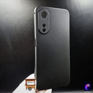 OPPO A58 5G OPPO A78 5G Softcase Silicon Macaron FULL BLACK Case Casing