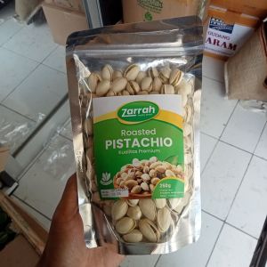 KACANG PISTACHIO ROASTED PREMIUM 250gr - KAZANG ZARRAH PISTACHIO