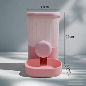 YOUYITIAOYU Pet Food Feeder Water Bowl Cat Cage Hanging Waterer Pet Drinking Fountain Automatic Dispenser