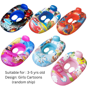 Kids floater inflatable swim seat ring with horn sun protection awning swimming ring for baby kids floaters inflatable seat ring swimming ring for kids boys swimming ring for kids boys swimming ring for baby yacht swimming boat swimming ring swimming boat