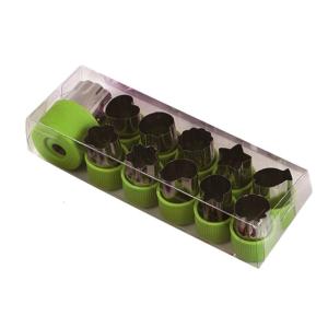 Pack of 12 Biscuit Molding Pastrys Decorating Molds Various Shape Biscuit Moulds Baking Supplies for Making Biscuit