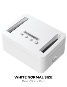 Smart Ergo Timer Control Lock box -  Stainless Steel Timer Box to lock up all your bad habits!