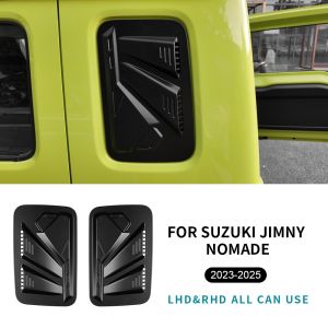 For Suzuki Jimny 5-Door Nomade 2023-2025 Car Window Trim Cover Venetian Blind Decorative Cover RHD LHD Interior Accessories