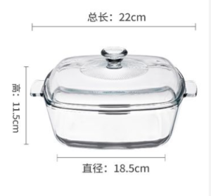 I know Square Casserole Dish with Lid Oven Safe Covered Glass Casserole Dish with Handles Glass Microwave Bowls With Glass Lids Casserole CookwareSpecially Designed for Microwave Ovens