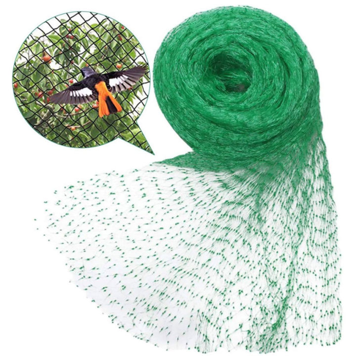 Green Anti Bird Protection Net Mesh Garden Plant Netting Protect Plants