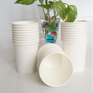 [KV] Ly giấy 6.5oz~192ml - Lốc 50 ly giấy trơn