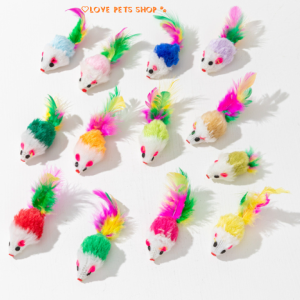 Đồ chơi Mèo bóng chuột trong lồng sắt vui nhộn (mẫu mới) - Love pets shop