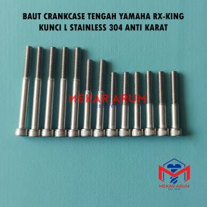 Baut Set Mesin RX KING RXking Kunci L Stainless asli