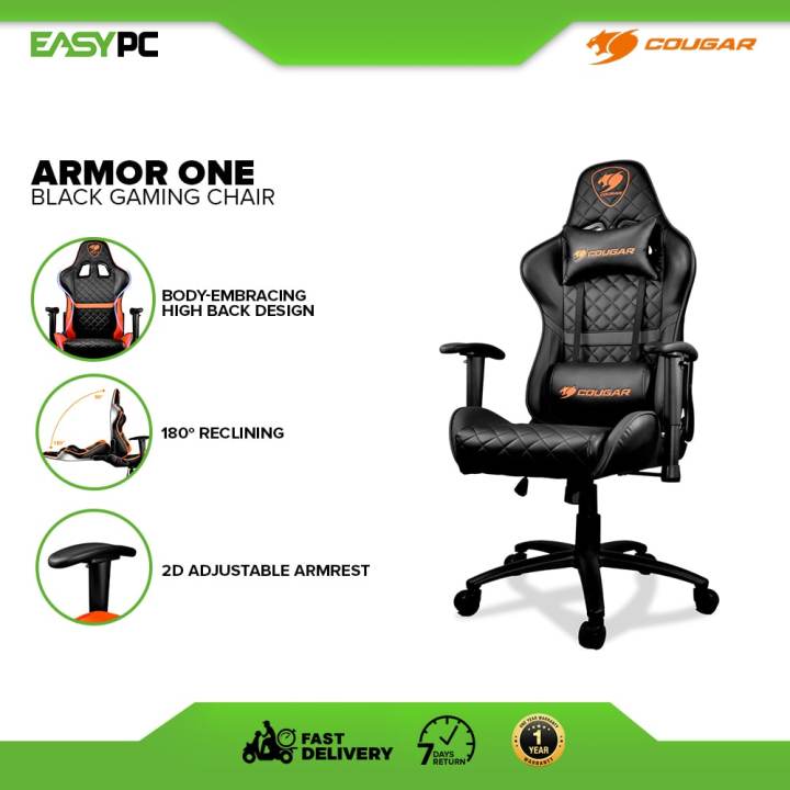 Orange and discount blue gaming chair