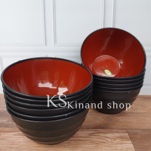 12 PCS MANGKUK RAMEN BESAR MODEL ULIR TERLARIS SUPER TEBAL