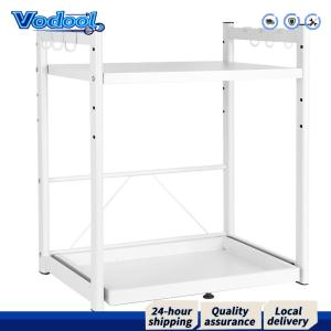 Heavy Duty Drawer Oven Storage Shelf with Multiple Layers for Home Kitchen in Elegant Finish