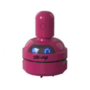 Mini Desktop Vacuum Cleaner Rechargeable Handheld Computer Dust Collector Portable Vacuum for Office Keyboards Cleaning