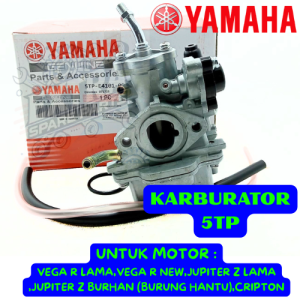 KARBURATOR KODE-5TP ORIGINAL ASLI YGP YAMAHA VEGA R NEW/VEGA R LAMA/JUPITER Z PRESISI YGP ORI 100% .