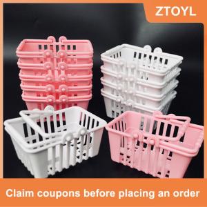 【ZTOYL】 Giỏ mua sắm thu nhỏ Nhà búp bê đồ chơi đồ nội thất