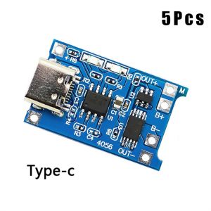 TP4056 18650 Charger Module Lithium Battery Charging Board With Protection Micro/Type c Connector