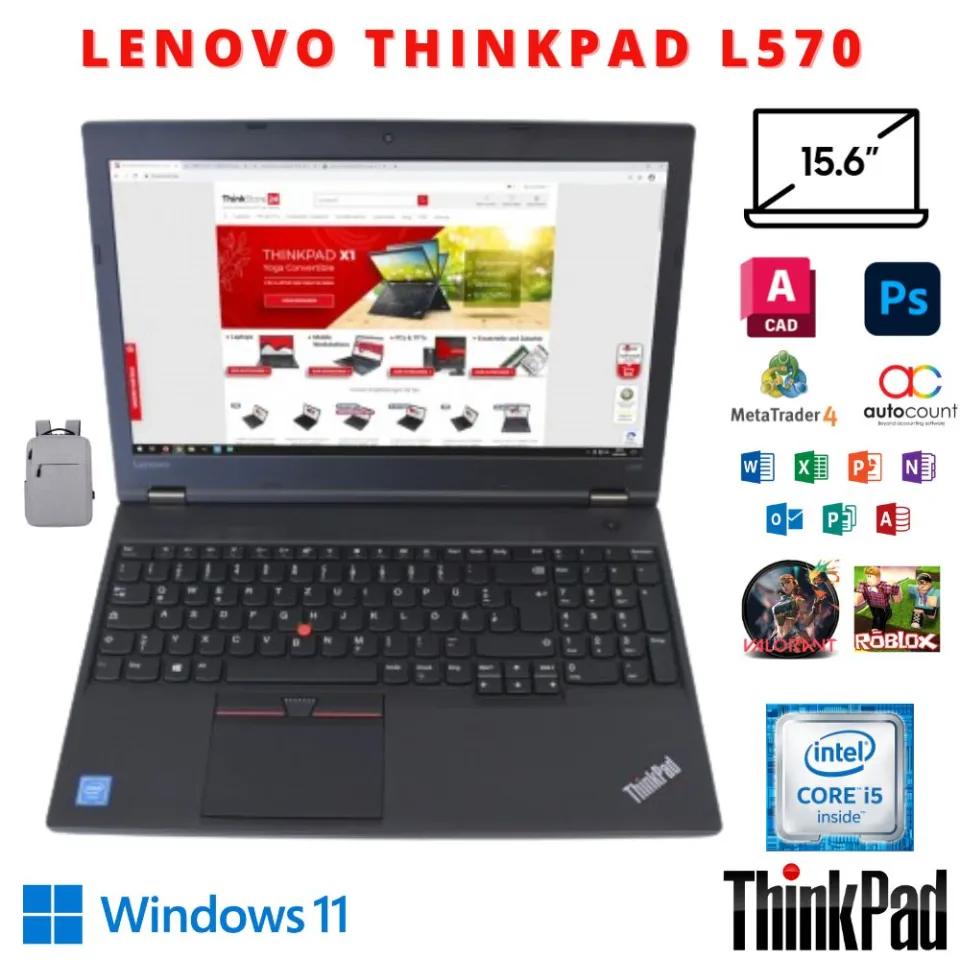 LENOVO THINKPAD L570 WINDOW 11 PRO INTEL CORE I5-7TH 16GB RAM