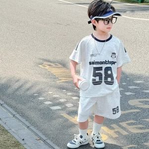 (18kg-50kg)Bộ đồ đồ bộ phong cách cho bé trai bộ quần áo trẻ em cộc tay size đại 18-50kg từ 6-16 tuổi mẫu DONT. Đồ bộ bé trai set đồ bé trai mùa hè