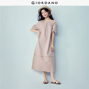 Giordano Women GIORDANO Women Dress Pure Cotton Free Shipping 05466347