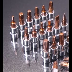 Hex Head Screwdriver Bit 1/4 Inch Drive Socket Hand Tools H2-H10 T15-T40