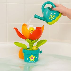 VERIDIAI Suction Cup Watering Flowers Bathtub Toy Outdoor Universal Educational Interactive Bath Toy Fun Playset Strong Suction Kids Toddlers Bath Toy Bathtub Play