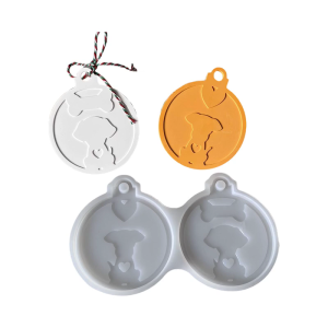 Pet Shaped Resin Pendant Silicone Molds For Epoxy Resin Multipurpose Animal Pendant Mould For Handmade Charm