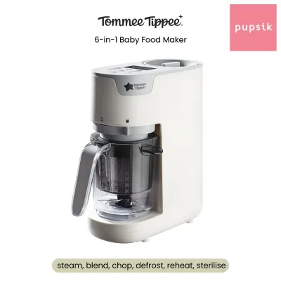 Tommee Tippee Quick Cook 6-in-1 Baby Food Maker