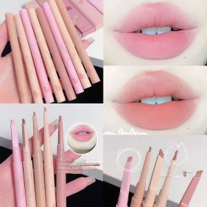 5 Colors Sweet Lip Liner Auto Rotate Water Proof Lasting Does Not Fade Outline The Lips Lipstick Pen Lip Gloss Lipstick Pen