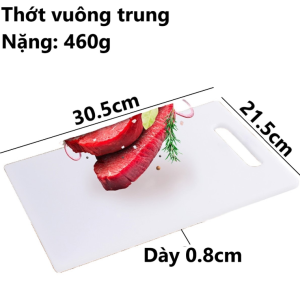 Thớt Nhựa Size 30x21.5cm