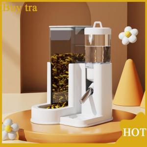 [Buytra] Công Suất Lớn 2in1 Hamster Trung Chuyển Và Waterer Leakproof Tự Động Trung Chuyển Nước Dispenser Rò Rỉ Bằng Chứng Thực Phẩm Vật Nuôi Nhỏ Nguồn Cung Cấp