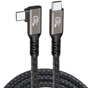 Charging Data Sync Cable USB C Cable Braided Cord 20cm Type-C Male to Type-C Male Cable for Phone 16 15 14 S24 S23 S22