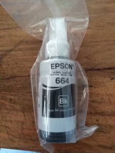 ORIGINAL EPSON T664 664 BLACK CYAN MAGENTA YELLOW Series for Printer L220 / L210 //L130//L310/L360/L405/L485/L550/1300