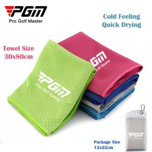 PGM ZP010 Handuk Olahraga Golf 30x80cm Towel Cold Feeling Quick Drying