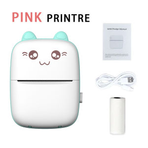 🔥𝓡𝓮𝓪𝓭𝔂 𝓢𝓽𝓸𝓬𝓴🔥 Mini thermal printer portable wireless Bluetooth sticker - thermal printer portable photo searchhigh-definition 57mm printing 打印机