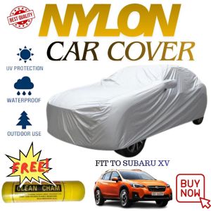 TFG SUBARU XV Waterproof Nylon Car Cover Lightweight For Regular SUV Car Protection With Chamois Towel