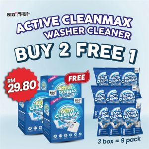 READY STOCK MALAYSIA BIG+ Active CleanMax Washing Machine Cleaner (1)