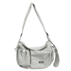 Large Capacity Dumpling Bag Crossbody Bag With Wide Shoulder Strap And Multiple Pockets Lightweight Shoulder Bag For Women Men Students