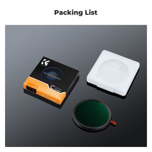 K&F Concept Filter C series 3 in 1 filter ND2-32 & CPL & 1/4 black mist - KNF KF Filter Kamera