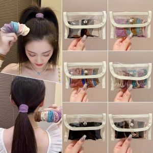 เชือกผูกผมหางม้าแบบยืดหยุ่นสูงสำหรับผู้หญิง 2024 เชือกผูกผมแบบใหม่ไร้รอยต่อขั้นสูง