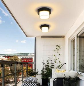 PLH Balcony Outdoor Waterproof Ceiling Light 12W/18W/30W Daylight/Warm White/Warm