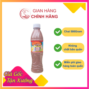 Mắm tép chưng thịt Ba Làng Thanh Hóa - thương hiệu Minh Tâm - Loại 1 chai 500Gram