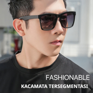 Kacamata hitam terpolarisasi mode kacamata hitam persegi kacamata hitam retro kacamata hitam baru multifungsi