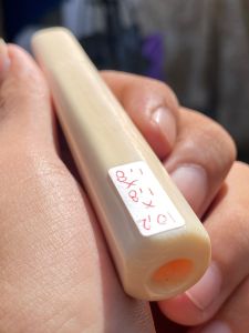 pipa gg asli lokal segilapan polos 10cm bening mulus tebal