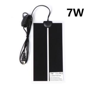 5/7W Adjustable Temp Reptile Heater Reptile Heat Mat Warm Pad For Reptile Terrarium Hydroponic