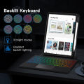 GOOJODOQ For iPad Magnetic Removable case with Bluetooth Backlit Trackpad Keyboard Compatible With iPad 7gen 8gen 9gen 10.2inch iPad Air3 10.5inch Air4/5 10.9inch iPad Pro 11/12.9. 