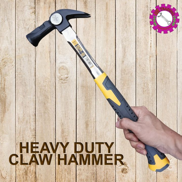 [HEAVY DUTY] HIGH CARBON STEEL CLAW HAMMER / MERTUN PANJANG /