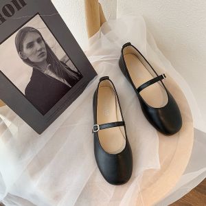 WomenS Flat Soft Leather Square-Toe Shoes 2026 Casual Spring And Autumn Gentle Season New Shallow Moccasins
