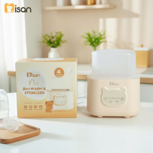 Máy Hâm Sữa Đa Năng MISAN 4in1 Tiệt Trùng Rã Đông Sữa Mẹ Hâm Ăn Dặm Tiện Lợi Cho Mẹ Bỉm bebi123shop