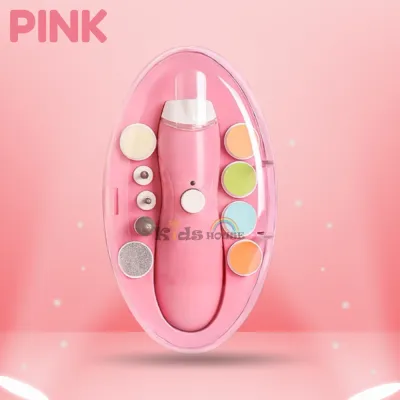 [Upgraded Version] 9-in-1 Safe USB Rechargeable Electric Baby Nail Trimmer Grinder with Case Baby Nail File Kit