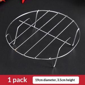 SEA JJT Stainless Steel Steam Rack Multi-Functional Egg Steamer Kitchen Tool